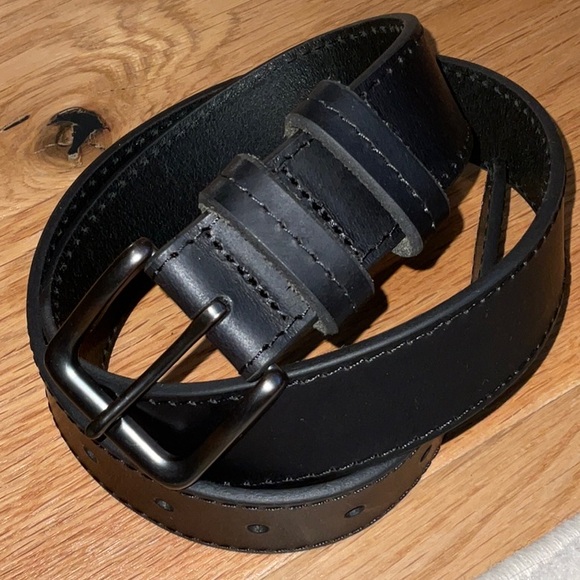 NWOT Men’s Wrangler, Pull-Up Stitch Belt In Black, Made in Guatemala - Picture 4 of 9